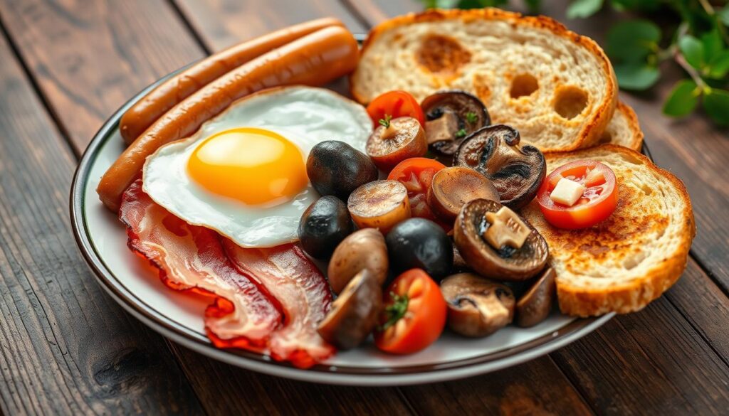 What goes in an Irish breakfast?