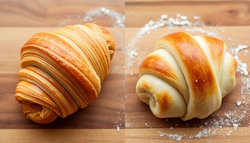 What is the difference between croissants and crescent rolls?