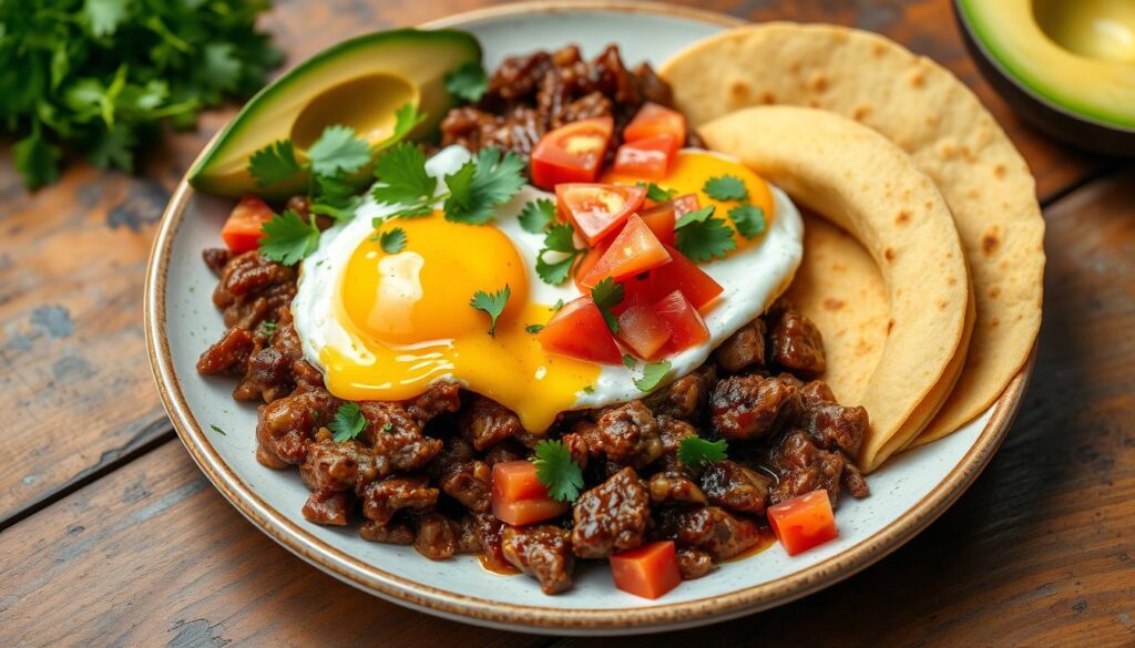 carnitas breakfast recipe with eggs