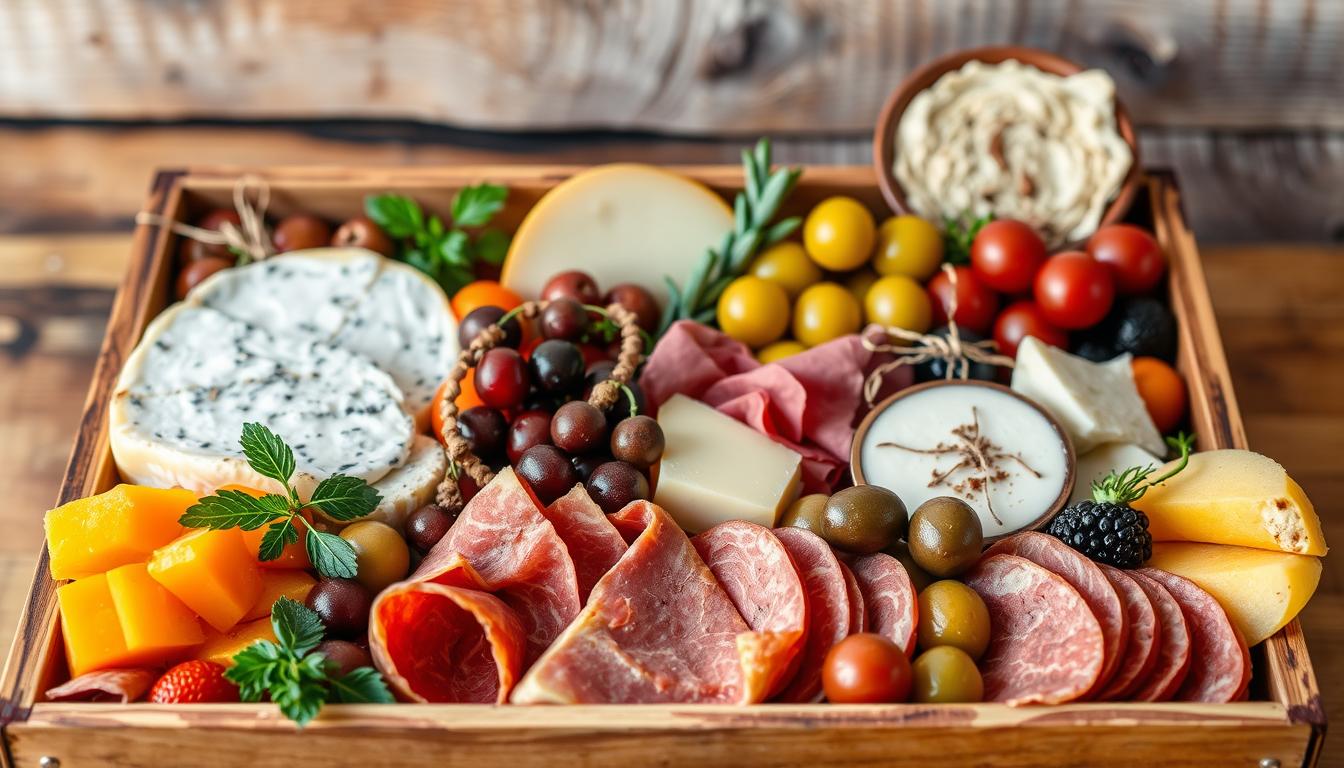 charcuterie box lunch recipes