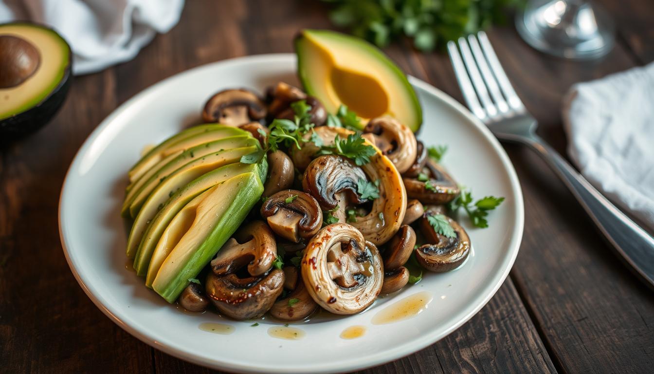 dinner recipes with mushrooms and avocado recipe