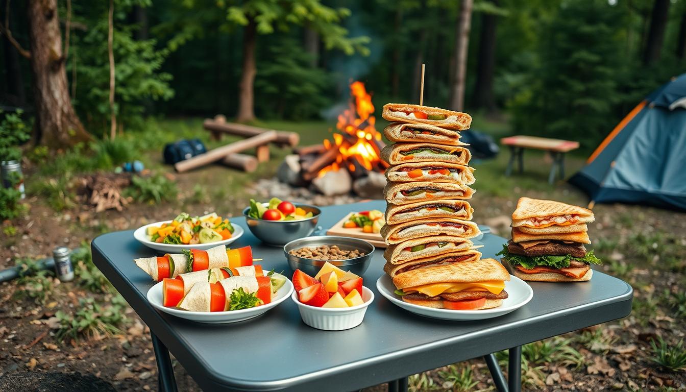 easy camping lunch recipes