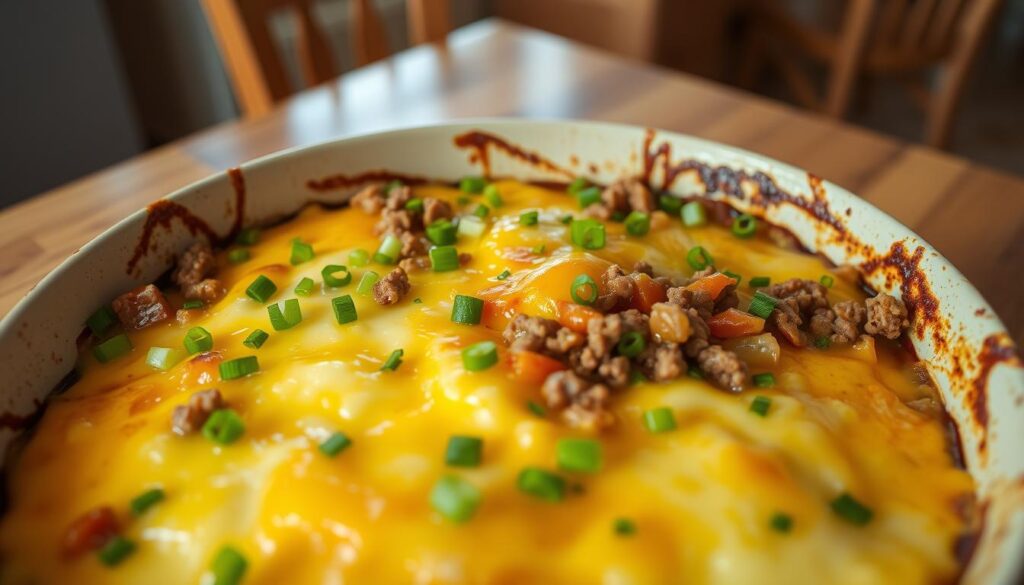 easy ground beef breakfast casserole