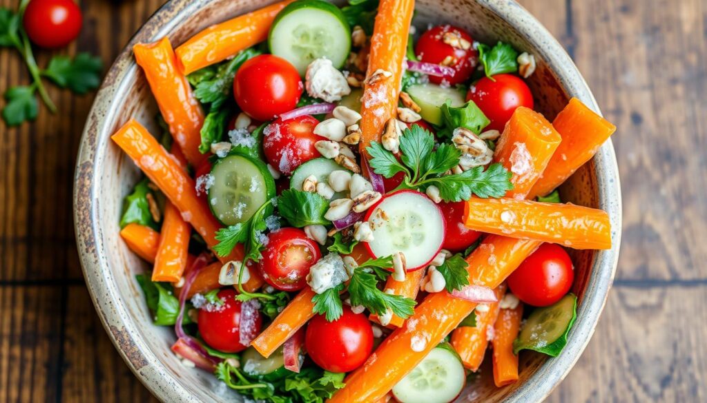 frozen carrots salad