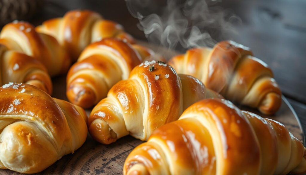 glazed crescent rolls