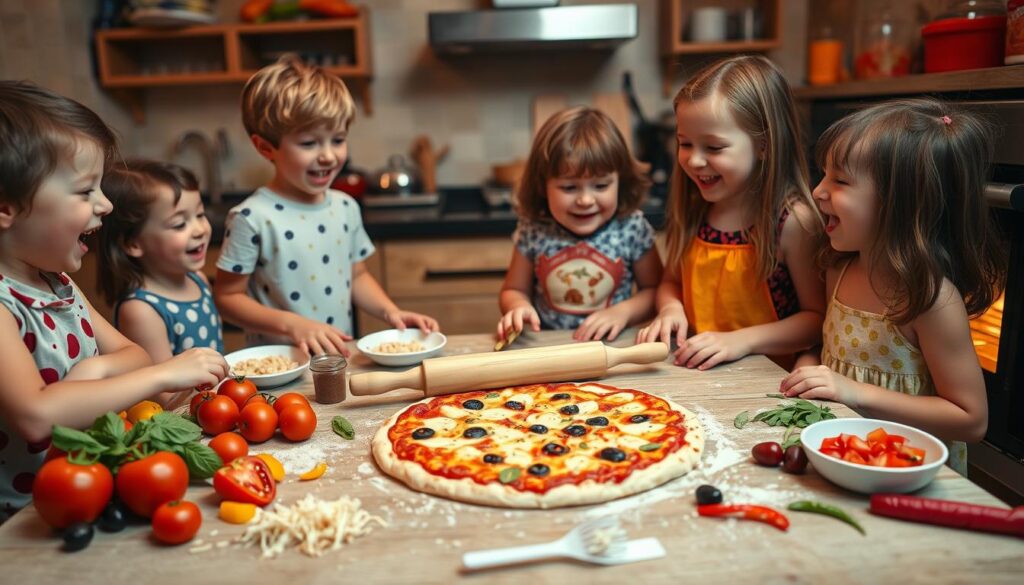 homemade pizza for kids