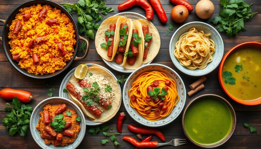 international chorizo recipes