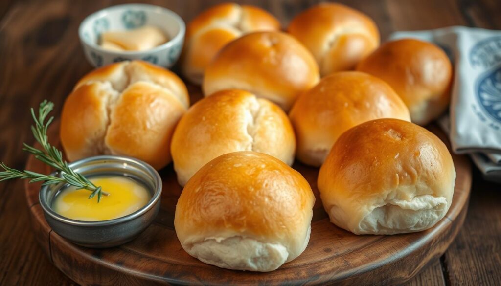 no yeast dinner rolls