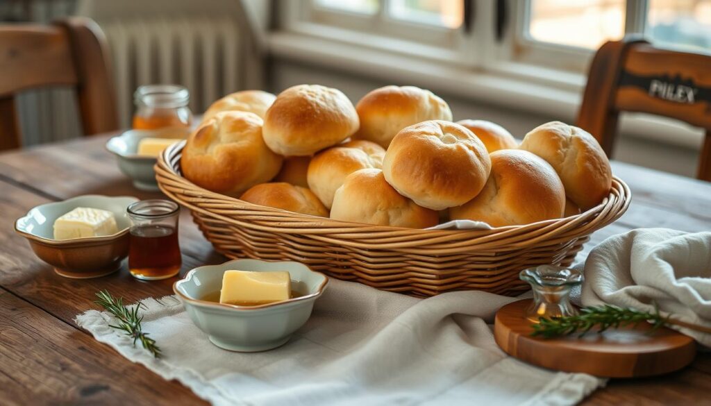 old-fashioned yeast rolls