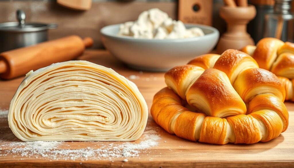 puff pastry vs crescent rolls