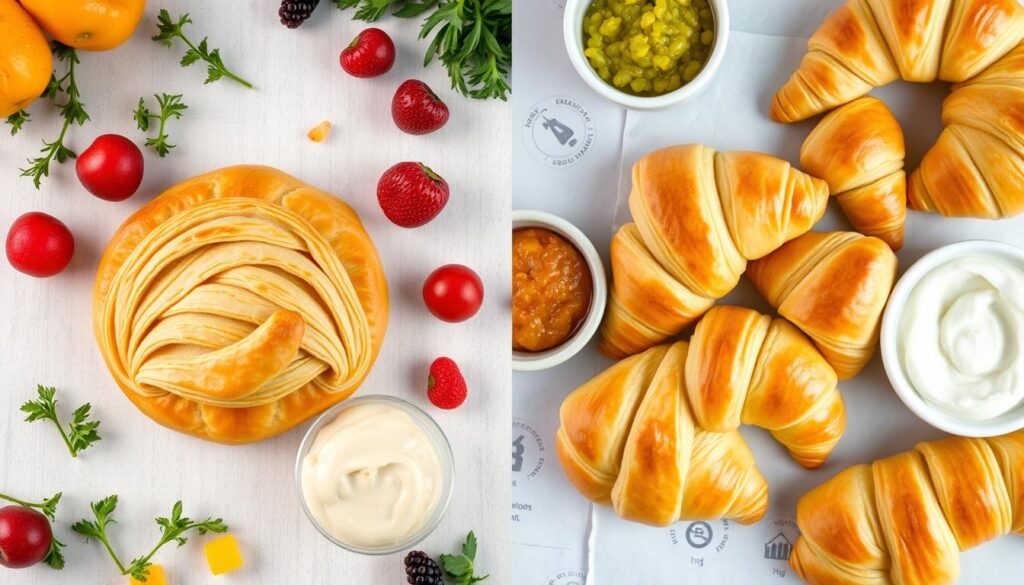 puff pastry vs crescent rolls nutritional differences