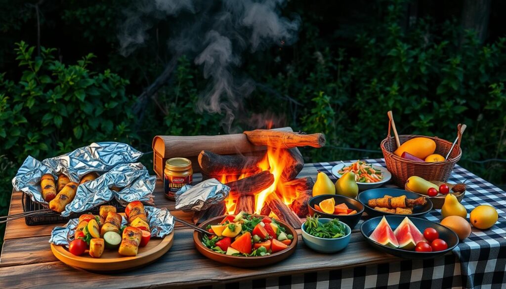 quick campfire meals