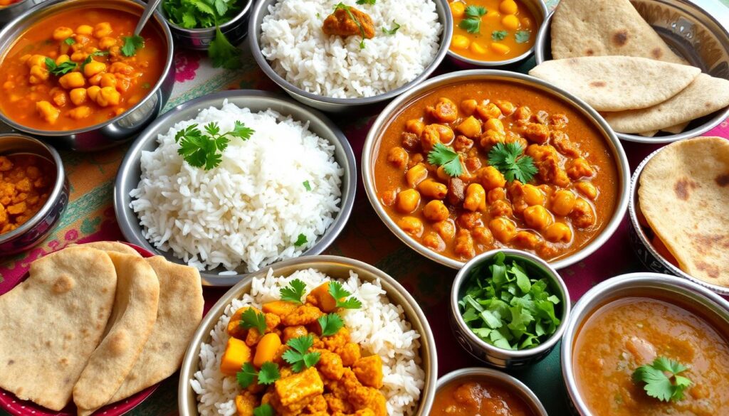 spicy vegetarian indian lunch recipes