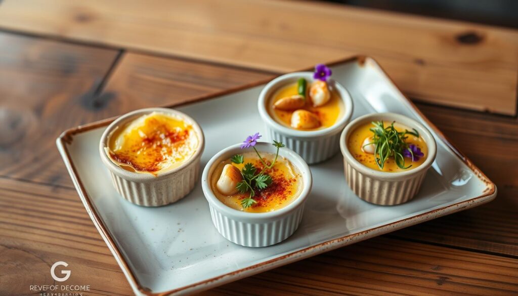 variations of crab brulee